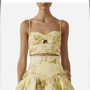 ❕SALE❕ Shona Joy Martina Tie Back Crop Top